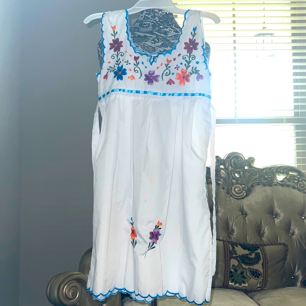 Authentic Girls Mexican Dress
